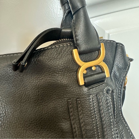 Chloé SMALL MARCIE BAG IN SOFT LEATHER - Picture 11 of 16